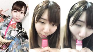 櫻花奶妹脫衣練習口交